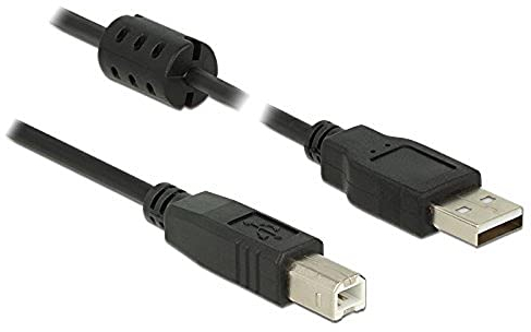 DeLock Kabel USB 2.0 Typ-A Stecker > USB 2.0 Typ-B Stecker 2,0 m schwarz