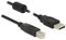 DeLock Kabel USB 2.0 Typ-A Stecker > USB 2.0 Typ-B Stecker 2,0 m schwarz