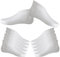 6 Paar Baumwollfeuchtigkeits-Socken Fuß Spa Socken Feuchtigkeitsspendende Socken für Trockene harte rissige Haut, Weiß