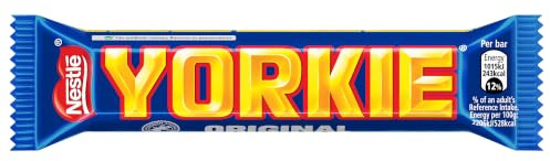 Yorkie Original - Chunky Milk Chocolate Bar - Thick Satisfying Yorkie Chocolate - (24 x 46g)