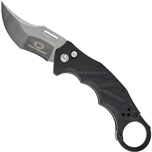 With Armour Karambit Taschenmesser „Black Lynx“ Button-Lock Griff G10 Art. 88707