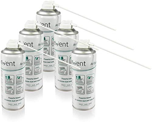 PACK - 5 SPRAY AIRE COMPRIMIDO EMINENT 400 ML UPRIGHT USE PARA LIMPIEZA DE TECLADOS, ORDENADORES, CAMARAS Y OTROS DISPOSITIVOS ELECTRONICOS