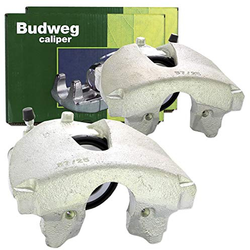 2 BUDWEG CALIPER Bremssättel Bremszangen VORNE links + rechts Vorderachse