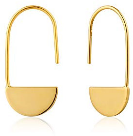 Ania Haie Damen-Ohrhänger Geometry Drop Earrings 925er Silber One Size Gold 32014219