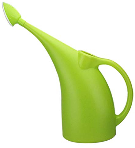 LOVIVER 2L Oder 3L Robuste Umweltfreundliche Gießkanne Eco Friendly, Mehrfarbig, 3L Grün mit Rose