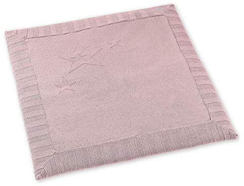 Sterntaler Strick-Krabbeldecke Baylee, Alter: ab 0 Monate, Größe: 100 x 100 cm, Rosa