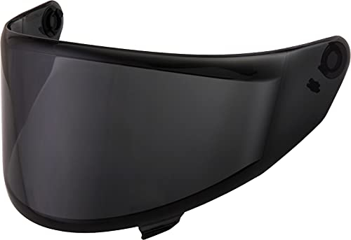 KYT TT Course Visier (Dark Smoke,One Size)