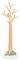 Tender Leaf Toys Porte-manteau en bois naturel aspect arbre pour chambre d'enfant à partir de 3 ans
