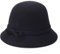 Wintermütze Damen Filzhut Winter Fischerhut Filz Wollmütze Warm Winterhut Weich Filzmütze Verstellbar Eimerhut Freizeithut mit Klettverschluss Damenmütze Outdoor Damenhut für Alltagsleben Wandern