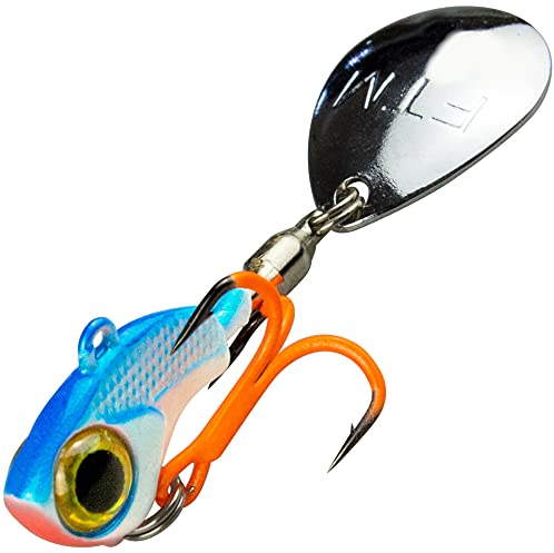 Seika Pro Bleikopfspinner Musashi Big Eye - Jigspinner, Gewicht:5g, Farbe:Flashing Bleak