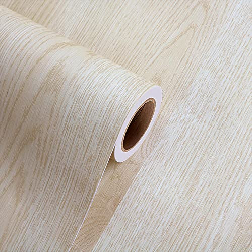 Guest Ruyunlai Papier Peint Auto-Adhésif Rouleau Pour Chêne clair Chambre Salon Salon De Décor 0.61 m X 10 m