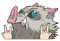 ALTcompluser Anime Autoaufkleber Demon Slayer Kimetsu No Yaiba Car Sticker Auto Fenster Tuning Vinyl Aufkleber(Inosuke Hashibira)