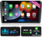 Android Autoradio mit Navi Bildschirm Carplay Android Auto für Audi A3 S3 RS3 2003-2012,9 Zoll 4GB+64GB Android 1 Din Radio Auto Radio Touch Display mit Bluetooth RDS FM GPS WiFi
