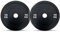 Bumper Plates 2 x 10kg Hantelscheibe 50mm Gummi Gewichte Gewichtscheibe mit Metall-Innenring