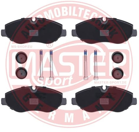 MASTER-SPORT Bremsbelagsatz, Scheibenbremse 13046048772N-SET-MS Vorderachse