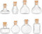 PH PandaHall Mini Glasflaschen Im 8 Stil Klare Glasgefäße Leere Wunschflaschen Mit Korkstopfen Winzige Treibflaschen Zaubergläser Für Hochzeit Party Dekoration Halloween Gastgeschenke