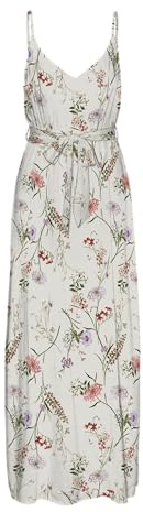 VERO MODA Vmeasy Joy Slit Maxi V-Neck Dress Wv Ga