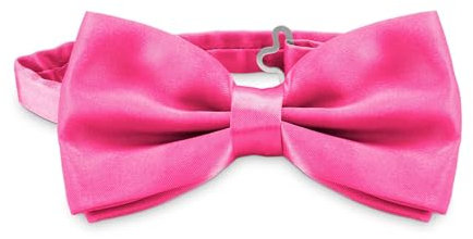OcioDual Noeud Papillon Homme Fuchsia, Nœuds Papillon Homme uni avec Fermeture à Crochet Réglable, 12 cm x 6 cm, Célébrations, fêtes, Travail, Mariages et Événements