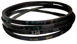 EKEGUY Keilriemen Antriebsriemen K-690 K478 K660 Bohrmaschine Gummi-Keilriemenantrieb Antriebsriemen Für Tischbohrmaschine K456 K26 K15 Antriebsriemen (Farbe : 2 PCs, Größe : K-456)