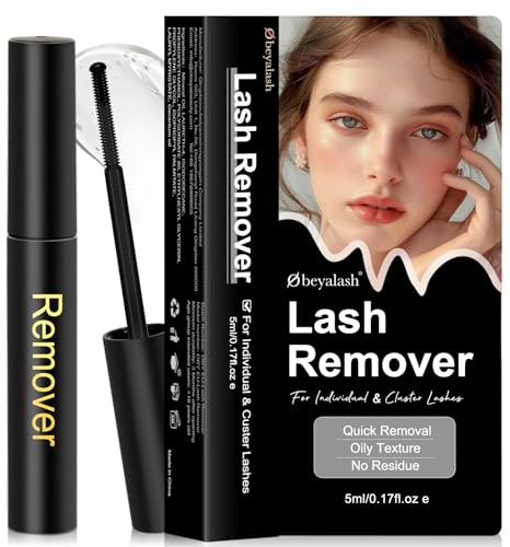 Lash Remover Cluster Lash Remover Eyelash Glue Remover Eyelash Remover 5ml Lash Glue Remover Bond and Seal Lash Glue Remover Eyelash Remover Individual Lashes Lash Bond Remover by Obeyalash