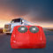 RV Air Conditioner 12V/24V Truck Overhead Klimaanlage, Dual-Fan-Elektrische Parkplatz Klimaanlage, Dual-Brushless-Fans, Geeignet Für LKW, Wohnmobile Und Busse (12V)