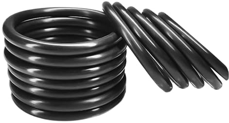 EPDM O-Ring 40mm Außendurchmesser, 36.2mm ID, 1.9mm Breite, Schwarze O-Ringe Packung mit 10