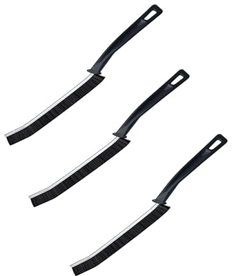 3 Piezas Cepillo de Limpieza de Grietas para Baño,Inodoro,Cocina, Ranura de Puerta de Ventana Multifuncional Cepillo Limpiador Profundo de Grietas de Limpieza Hogar de Grietas Duro de Huecos