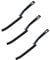 3 Piezas Cepillo de Limpieza de Grietas para Baño,Inodoro,Cocina, Ranura de Puerta de Ventana Multifuncional Cepillo Limpiador Profundo de Grietas de Limpieza Hogar de Grietas Duro de Huecos