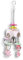 Beufee Papageienspielzeug, Käfig-Hängezubehör, Acryl mit Glocke, Vogelspielzeug, Haustier-Vogelschaukel, hängendes Kauspielzeug, Vogelziehlöffel, Vogelkäfig-Spielzeug für Vogelkäfig