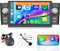 Ohradio 2G+64G Android 15 per Fiat Punto 2005-2009/Linea 2007-2011 Autoradio GPS con Wireless Carplay Android Auto Radio FM/RDS WiFi + Retrocamera + MIC - Android 15 2DIN 7 Pollici