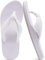 KuaiLu Tongs Femme Tissu été Flip Flops Plage et Piscine Adulte Soutien Voute Plantaire Tongue Sandales Cuir Orthopedique Yoga Mousse Antidérapantes Semelles Douche Claquette Tout blanc 38