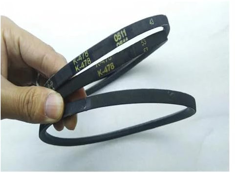 Drive Belt 3Pcs K478 Drill Press Rubber Vee-belt Drive Driving Belt For Bench Drill Transmission Drive Belt