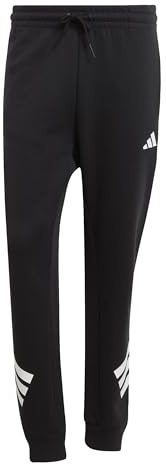 adidas Men's Future Icons Three Stripes Pant, Black, M Tall