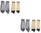 Toyvian 2 Ensembles Couvre-Pieds Chaussettes Vêtements De Randonnée Camping Randonnée Bottes en Maille Anti-Mouches Outils De Contrôle des Moustiques 2 Paires*2