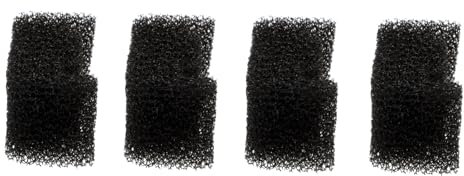 Toyvian 4Pcs Shaped Filter Mesh for Pet Water Fountain Durable Sponge Filter Elements Deep Cleaning Replacement Filters for Enhanced Water Quality Compatible with Multiple Pet