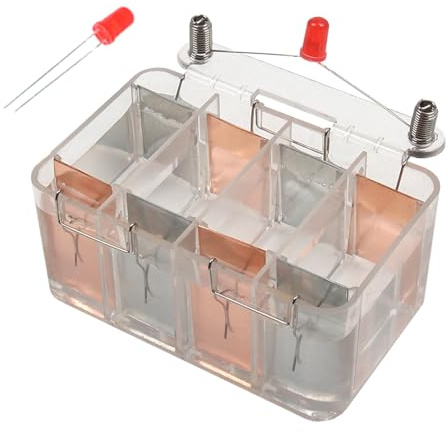 Interaktiver Salzwasser-Batterie-Experimentkasten mit Physik- und Energieumwandlung für Schüler, praktisches Lernspielzeug für Klassenzimmer, wissenschaftliche Werkzeuge