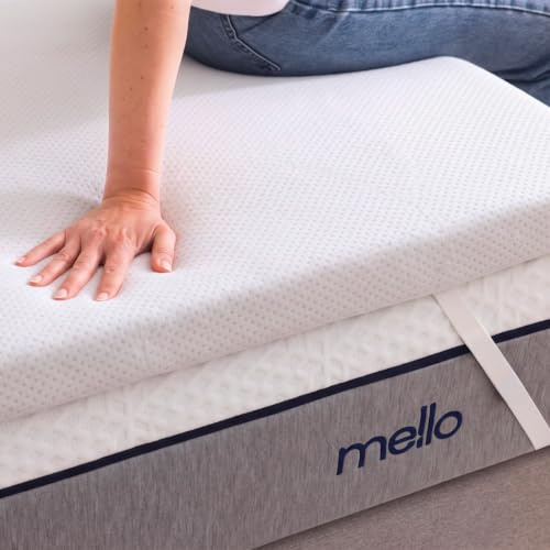 Surmatelas 140 x 200 - Viscosoft Mémo 5cm Mémoire de Forme, Confort Moelleux, Soulage Les Points de Pression, Maintien Optimal, Housse Bambou déhoussable et hypoallergénique