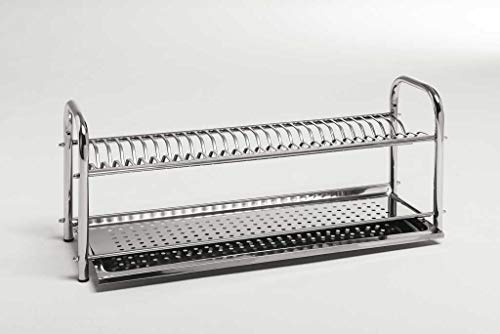 El arredopratico escurreplatos INOX Sin Bandeja 50 cm, única