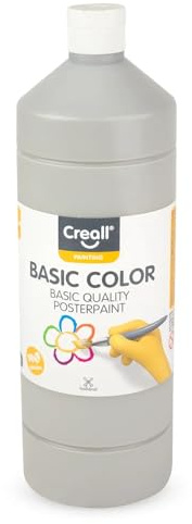 CREATIV DISCOUNT® Schulmalfarbe 1000 ml, grau PREISHIT