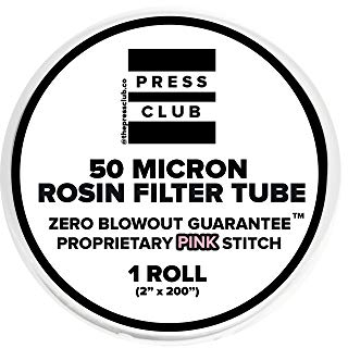 50 Mikron | Premium Nylon Kolophonium Tee Filter Presse Tube | 5,1 cm x 508 cm | 1 Rolle | Keine Ausblas- | alle Mikrometer und GröÃŸen erhältlich
