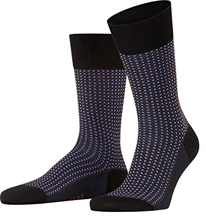 FALKE Herren Uptown Tie Socken Baumwolle atmungsaktiv