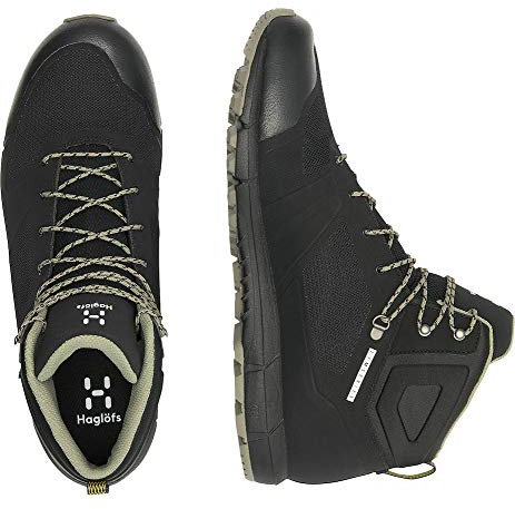 Haglöfs Trekkingschuhe Herren L.I.M Mid Proof Eco wasserdicht, atmungsaktiv, dämpfung True Black 11,5 46 2/3