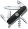 VICTORINOX Taschenmesser Spartan BVB Edition, 12 Funktionen, Swiss Made, Multitool mit großer Kling und Korkenzieher, Schwarz/Silber