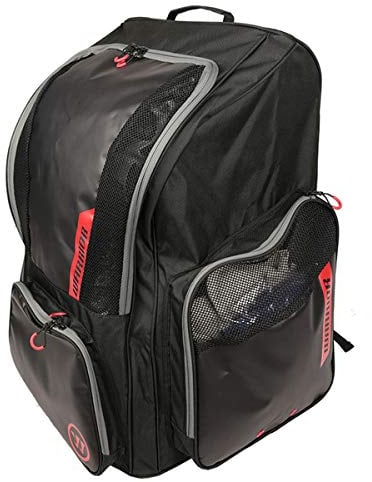 Warrior Rollentasche Pro Roller Backpack, Farbe:schwarz/rot