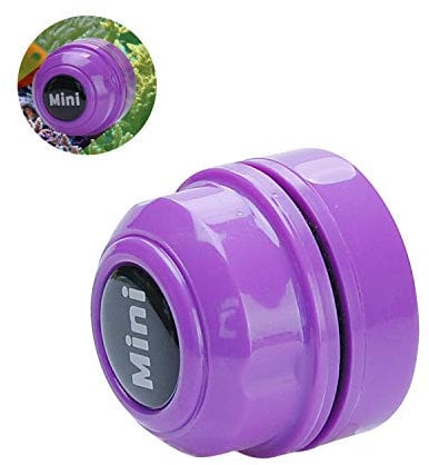 Mini-Magnet-Bürste, Aquarium-Reiniger, Glasreiniger, tragbarer langlebiger Magnet, Reinigung für Aquarien und Algenentfernung (lila)