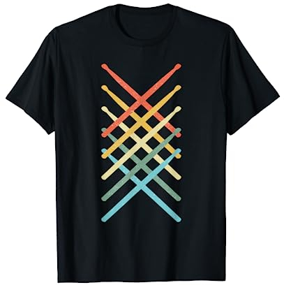 Schlagzeug Sticks Drummers Vintage T-Shirt