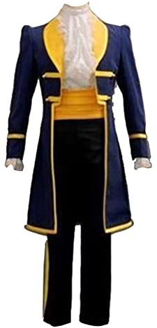 QYIFIRST Disfraz de bestia de belleza, disfraz de Halloween, color negro, talla M