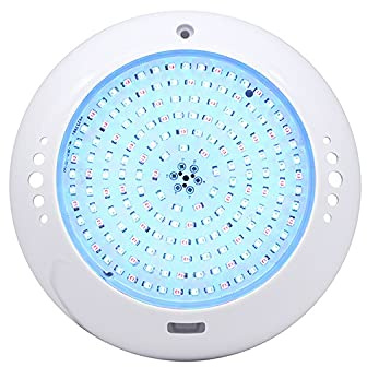AFTERTECH Mini Lampada Faro LED per Piscina CAMBIACOLORE RGB 10W Senza Fori Incasso G2F3