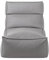 Blomus Outdoor Lounger -Stay- Relaxliege für Balkon, Garten, wasserabweisend 80 x 150 cm (Stone)