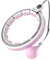 PROIRON Smart Hula Hoop Reifen Erwachsene, Hula Hoop mit Gewicht Kugel, Hoola Hoop zum Abnehmen für Anfänger Hula Hoopers Gewichtsverlust, 16 schnell abnehmbare Segmente（Rosa）